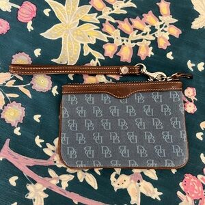 Dooney & Bourke Blue Wristlet